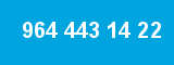 964 443 14 22 964 443 14 22